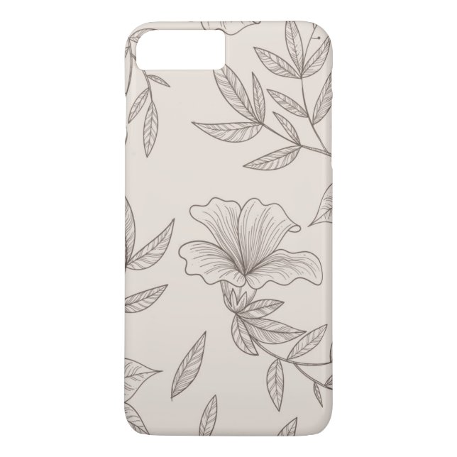 Fodral-Mate, knappt där iPhone 8 Plus/7 Plus Fodra Case-Mate iPhone Skal (Baksida)