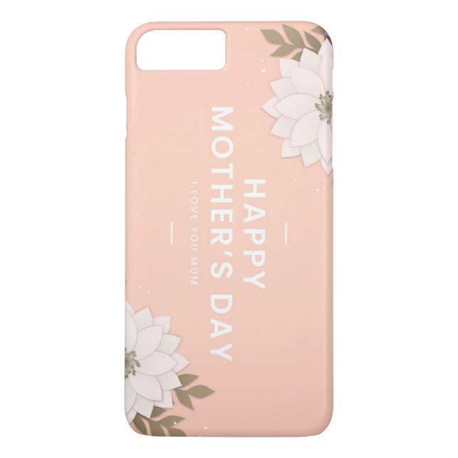 Fodral-Mate, knappt där iPhone 8 Plus/7 Plus Fodra Case-Mate iPhone Skal (Baksida)