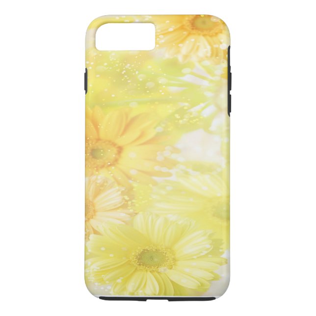 Fodral-Mate Tuff iPhone 7 Plus Fodral/Sunblommor Case-Mate iPhone Skal (Baksida)