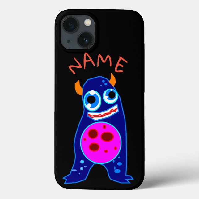 Fodral-Mate Tuff Xtreme iPhone X MONSTERS + NAMN (Baksida)