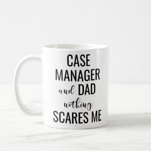 Fodral och Pappa Skrämmer mig ingenting Kaffemugg