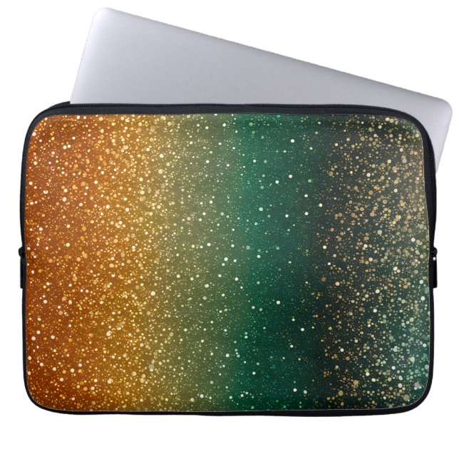 Fodral på den bärbara datorn Glitter Art (Framsidan)