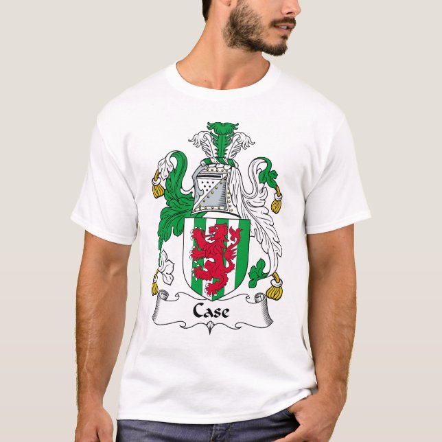 Fodralfamiljvapensköld T-shirt (Framsida)