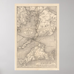 Fodrar den gammala kolonin för vintageuddtorsk poster