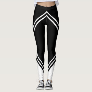 Fodrar den symmetriska raksträckan för HEDdamask Leggings