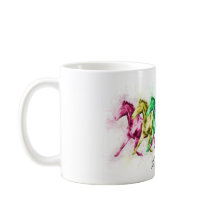 Fodrar Equine kör för regnbågen