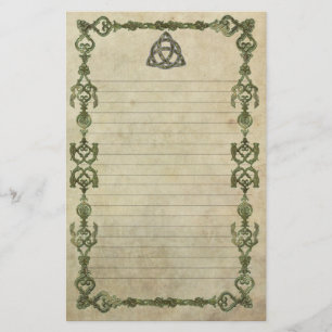 Fodrat Triquetra naturligt Brevpapper