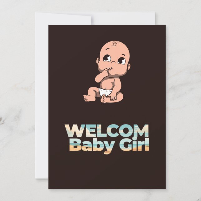 födsel grattis julkort (Framsida)