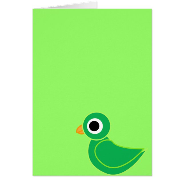 födsel hälsningskort (Framsidan)