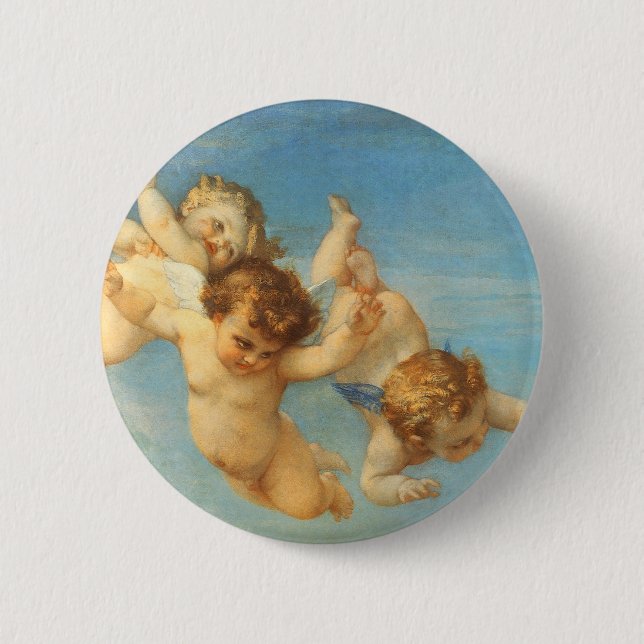 Födseln av Venus, Änglar detalj av Alexandre Caban Knapp (Framsida)