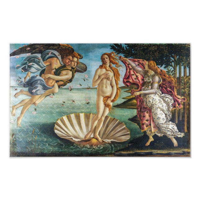 Födseln av Venus | Sandro Botticelli | Fototryck (Framsidan)