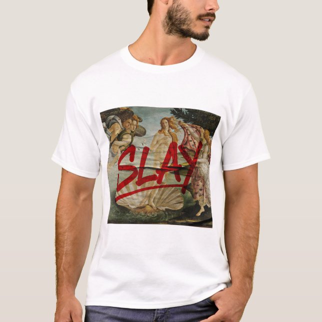 Födseln av Venus – SLAY (Red Marker Remix) T Shirt (Framsida)