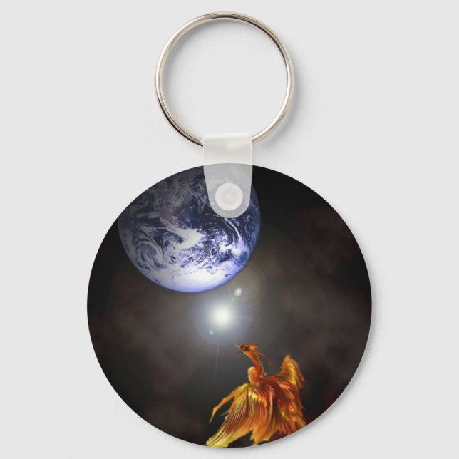 Foenix födelse nyckelring (Framsida)