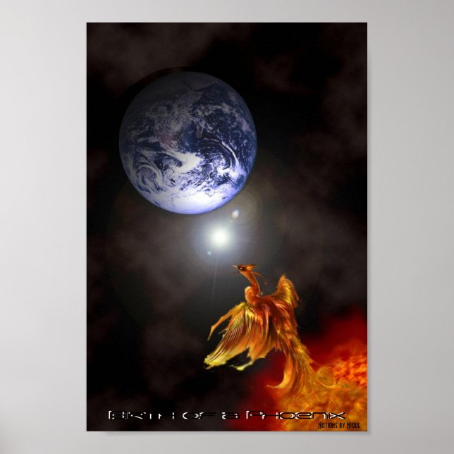 Foenix födelse poster (Framsidan)