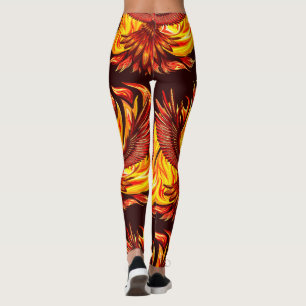 Foenix mytologiskt odödligt skapelse leggings