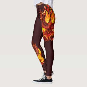 Foenix mytologiskt odödligt skapelse leggings