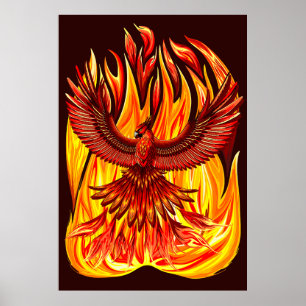 Foenix mytologiskt odödligt skapelse poster