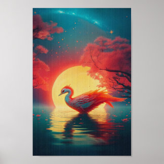 Foenix Recharging i månljus Poster