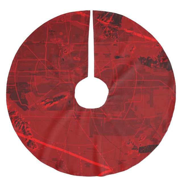 Foenix TAC-diagram Julgransmatta Borstad Polyester (Framsidan)