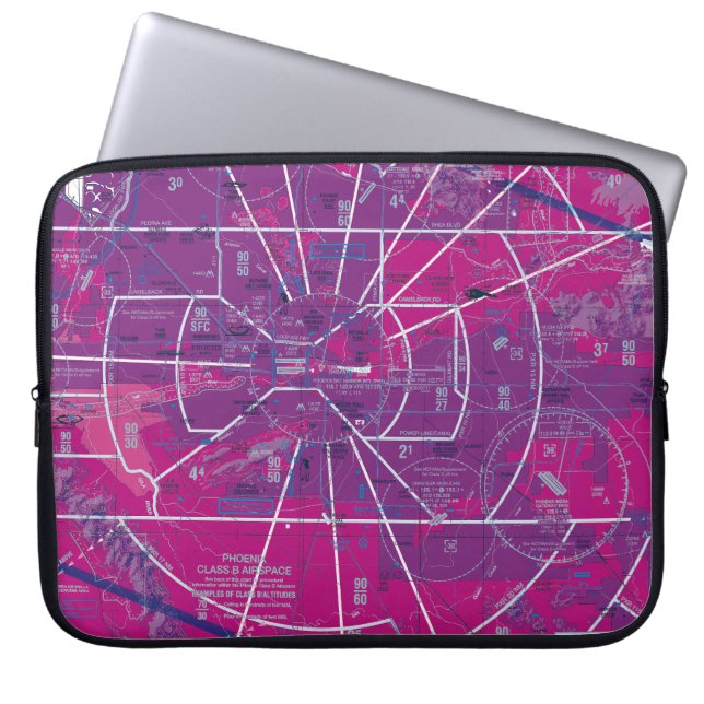 Foenix TAC-diagram Laptop Fodral (Framsidan)