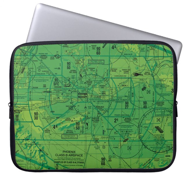 Foenix TAC-diagram Laptop Fodral (Framsidan)