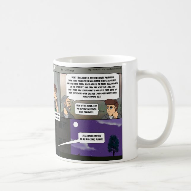 FOES & MICE - "En sån där dag?" mugg (Höger)