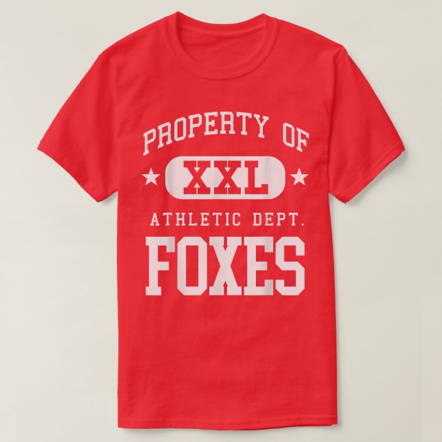 Foes Xl Athletic School Property Funny 1783  T Shirt (Design framsida)
