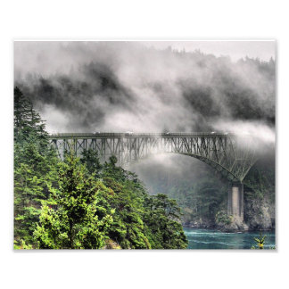 Fog Bridge One Fototryck