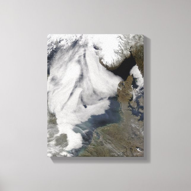 Fog i Nordsjön 2 Canvastryck (Framsida)