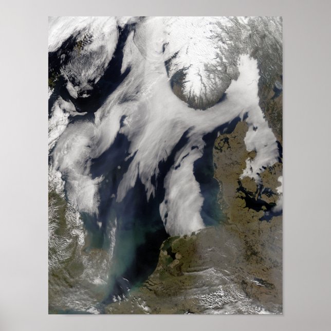 Fog i Nordsjön Poster (Framsidan)