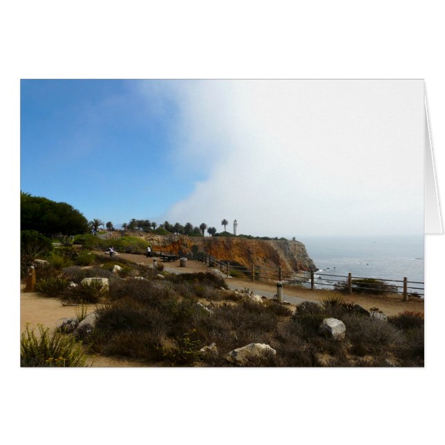 Fog i San Pedro Hälsningskort (Framsidan Horizontal)