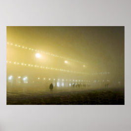 FOG IN SAN MARCO-Poster Poster