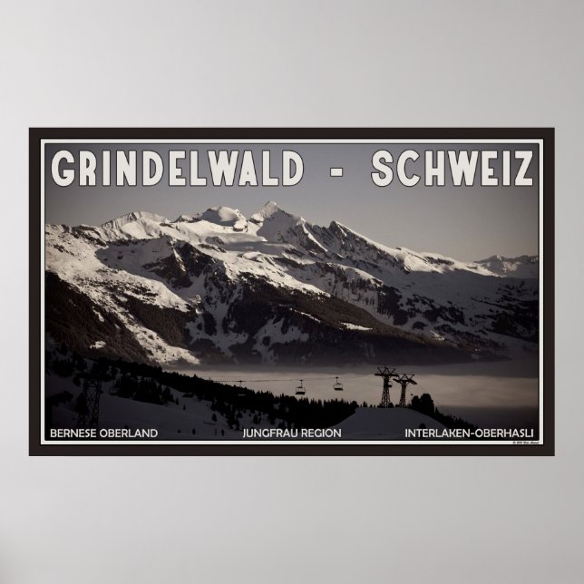 Fog över Grindelwald Poster (Framsidan)