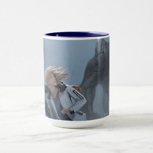 Fog över mandarekaffe mugg