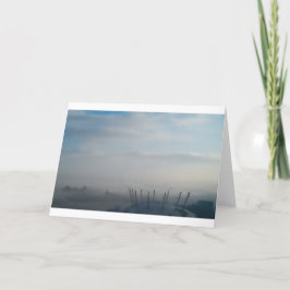 Fog over Millennium Dome, London (2) Kort