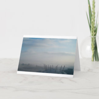 Fog over Millennium Dome, London (2) Kort