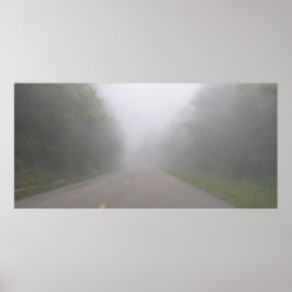 Fog på tandläkarparkeringen, Tennessee Poster