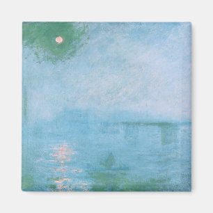 Fog på teman (av Claude Monet) Magnet