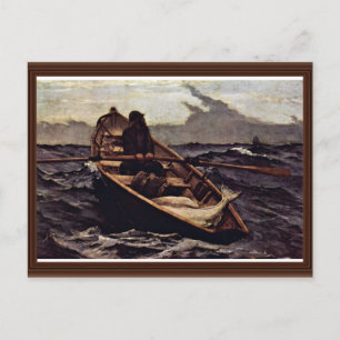 Fog Warning (Fog Warning) by Homer Winslow Vykort
