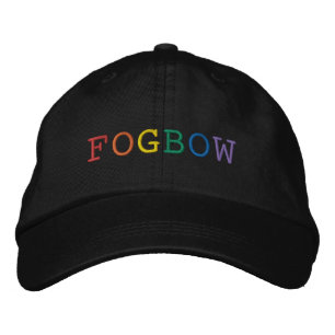 Fogbow ord broderad hatt keps