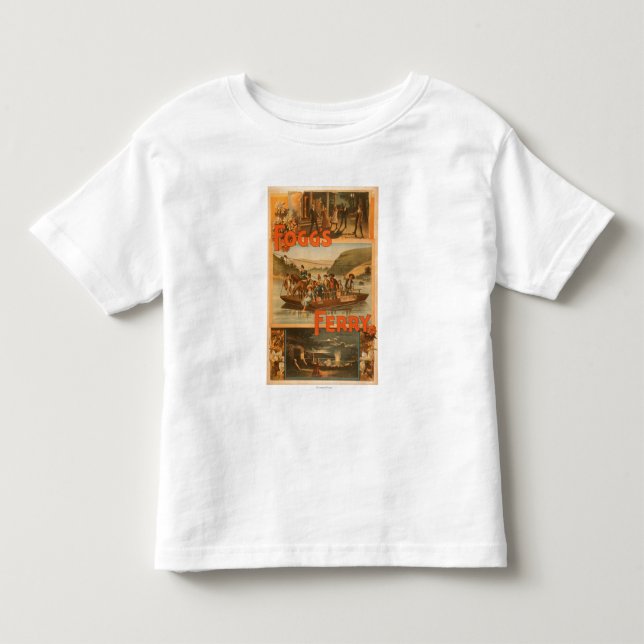 Foggs färja vid Chas. E. Callahan Theatre Tee (Framsida)