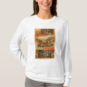 Foggs färja vid Chas. E. Callahan Theatre Tee Shirt
