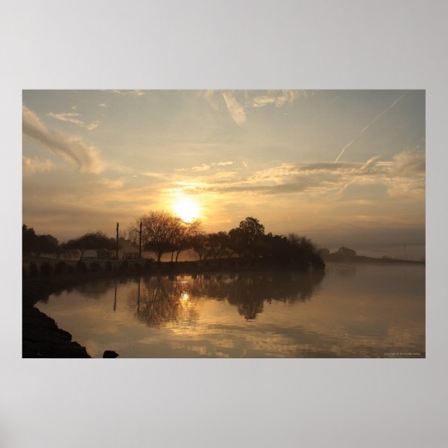 Foggy Day 10 Print Poster (Framsidan)