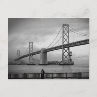 Foggy Day on Bay Vykort