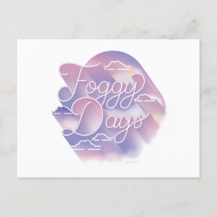 Foggy Days/vykort Helg Vykort