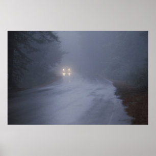 Foggy-enhet Poster