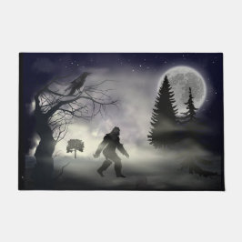 Foggy Forest - Raven och Bigfoot Sasquatch