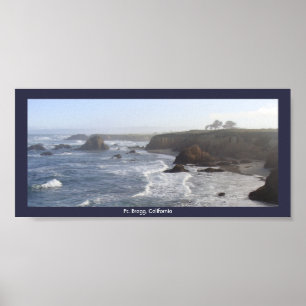 Foggy Ft. Bragg California Morgg Poster
