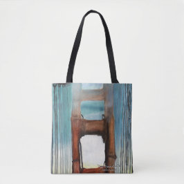 "Foggy Golden Grind" av AlarsenArtist Tote Bag Tygkasse