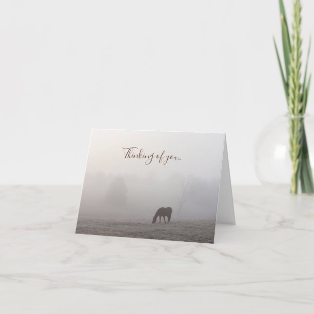 Foggy Grasing Thinking Card Kort (Framsida)